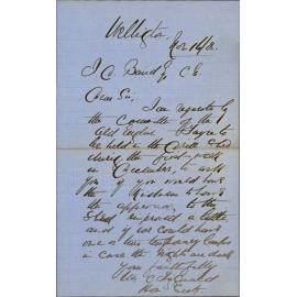 Application for repairs etc to approaches to drill shed on occasion of Old English Fayre - W C Fitzgerald