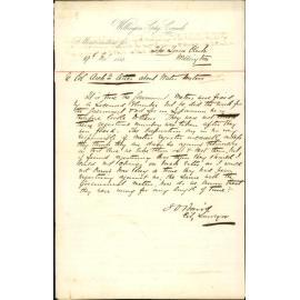 Deduction for overcharge for water supply - Colonial Architect