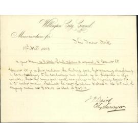 Report as to repairs required in Garrett Street - City Surveyor