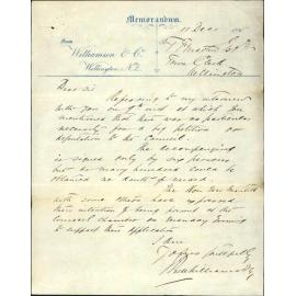 Petition regarding opening of Grass Street - A Warburton and others