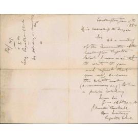 Asking for holiday on Anniversary Day - Secretary Regatta Club