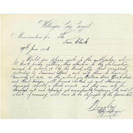 Landslide at Mount Cook Prison - City Surveyor