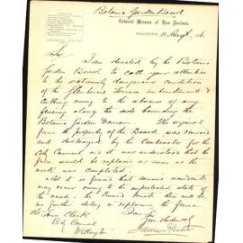 Glenbervie Terrace embankment - Botanic Garden Board