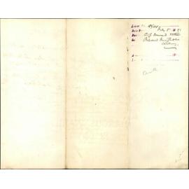 Proposed free public library - C J Howard and others