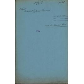 Site for Trades Hall, Trades Labour Council