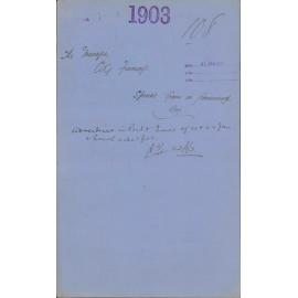 Special trams on Anniversary Day, The Manager City Tramways