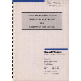 Island Bay Flood, Preliminary study report for Wellington City Council, 12 May 1995