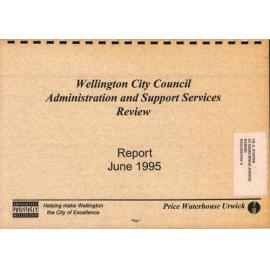 Wellington City Council Administration and Support Services Review, Report June 1995