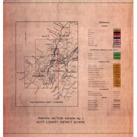 Hutt County (Makara Section) District Scheme, Review No.1, Planning Maps