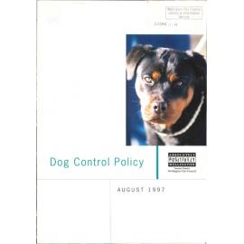 Dog Control Policy 1997