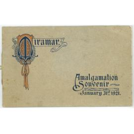 Miramar amalgamation souvenir, January 31st, 1921