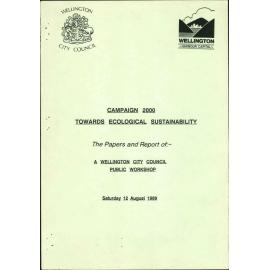 Campaign 2000, Towards Ecological Sustainabilty