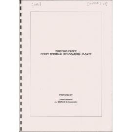 Briefing Paper, Ferry Terminal Relocation Up-Date