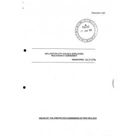 Wellington City Council Employees Redundancy Agreement