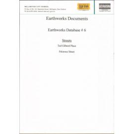 Earthworks database #6, Ted Gilberd Place, Pelorous Street