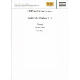 Earthworks database #11, Twomey Grove, View Road