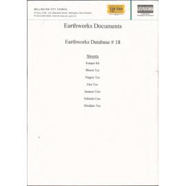 Earthworks database #18, Kanpur Road, Bharat Terrace, Nagpur Terrace, Sirsi Terrace, Jaunpur Crescent, Nalanda Crescent, Hindipur Terrace