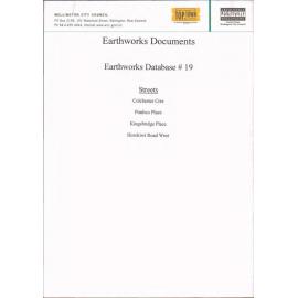 Earthworks database #19, Colchester Crescent, Pimlico Place, Kingsbridge Place, Horokiwi Road West