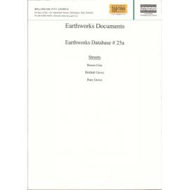 Earthworks database #25A, Bowes Crescent, Birkhall Grove, Bury Grove
