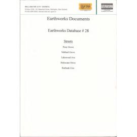 Earthworks database #28, Pony Grove, Mallard Grove, Lakewood Avenue, Halswater Drive, Burbank Crescent