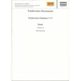 Earthworks database #37, Cortina Avenue, Old Coach Road