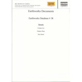 Earthworks database #38, Cortina Avenue, Flinders Place, Erris Street