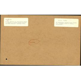 Objection: To The Absence Of Underlying Zoning I Respect To Upper Bourke St. Childrens Terrace - Rodrigo Rd.