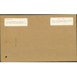 Objection: To The Provisions Of The Code Of Ordinance Affecting Property, Corner Burma Road And Baroda Street