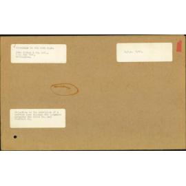 Objection To The Provision Of A Service Lane Through The Company'S Property Corner Cable Street And Chaffers Street