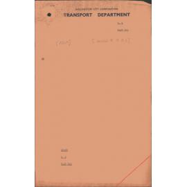 Staff: Wellington City Corporation and Transport Deparment