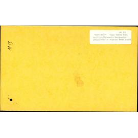 Long Gully Happy Valley Road - uplifting water works designation (requirement of regional water board)