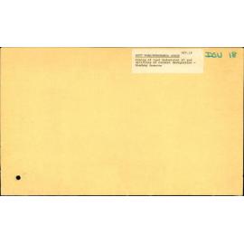 Hutt Road/Ngauranga Gorge - Zoning Of Land Industrial B3 And Uplifting Of Current Designation - Roadway Reserve