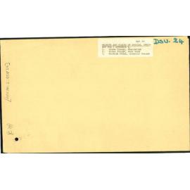 Objects And Places Of Special Interest Volume Appendix A. - 1. Horse Trough, Khandallah; 2. Horse Trough, Hutt Road; 3. Norfolk Pines, Oriental Parade