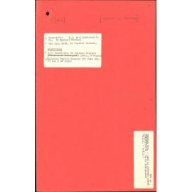 Torrens Terrace, Land At Present Zoned Industrial B To Be Designated 'Wellington City Council Municipal Electricity Department (Med)'