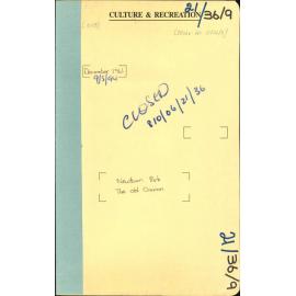 Newtown Park - The Old Cannon