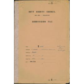 Subdivision, Takapu Road, F Zande, Glendene Farms Ltd