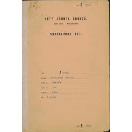 Subdivision, South Makara Road, Monaghan Estate