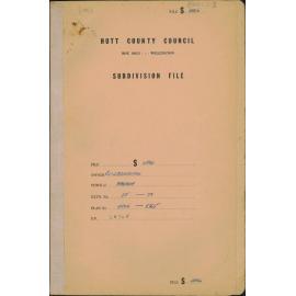 Subdivision, Makara Road, R L and Z M Webster