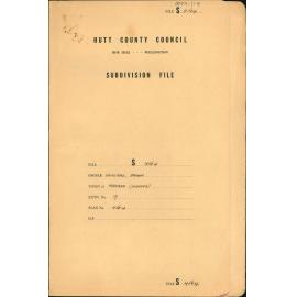 Subdivision, 17 Richmond Hill, Grinstead, Brown