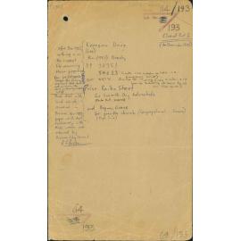 Kenepuru Drive (Lea) then (1982) Beasley DP 28951, DP 54633 (lots 1 and 2 subdivision of lots 1 and 2 Kenepuru Drive), DP 55172 Raiha Street - Turriff Crescent (lots 1, 2 and 3 being subdivision of Part Sections 54, 55, 57 Porirua District.