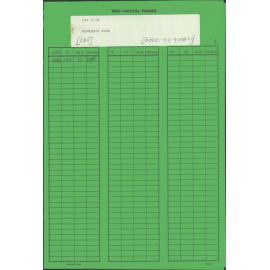 Street Lighting: Homebush Road