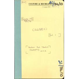 Newtown Park Stadium - Floodlighting, W.F.A