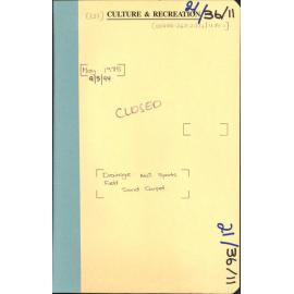 Drainage : Awt [All-weather track] Sports Field - Sand Carpet