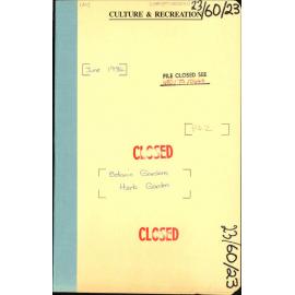 Parks and Reserves: Botanic Garden: Herb Garden