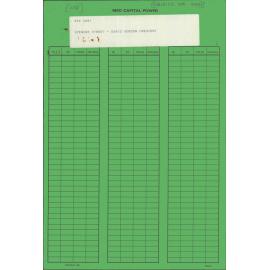 Street Lighting: Spencer Street - Doris Gordon Crescent