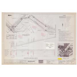 Patanga Crescent, Stormwater Relay, Plan and Longitudinal Section