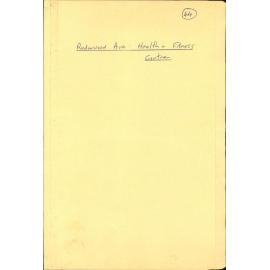 Application for Resource Consent, Redwood Health and Fitness Centre