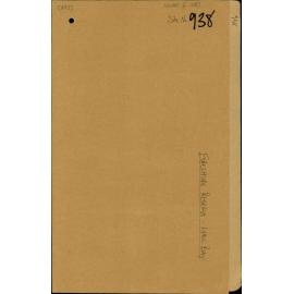 Site 938, Foreshore Reserve, Lyall Bay