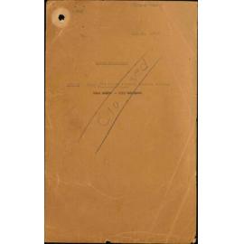 Carter Observatory, General Material relating to Observatory Board, Correspondence General, 1940-1973
