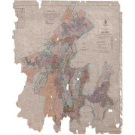 Wellington City Council Zoning Scheme 1946, index to maps